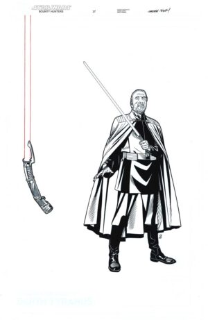 Star Wars: Bounty Hunters #27 Variant Darth Tyranus Cover by Chris Sprouse and Karl Story