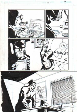 Wildcat #36 p.10 by Ramon Perez