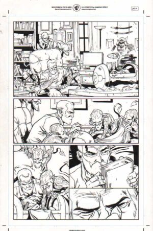 Wolverine & the Xmen #29 p.10 by Ramon Perez