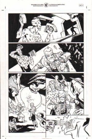Wolverine & the Xmen #29 p.12 by Ramon Perez