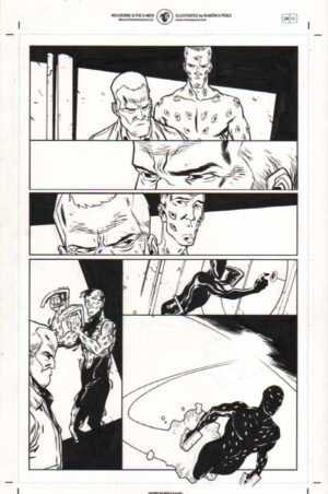 Wolverine & the Xmen #29 p.15 by Ramon Perez