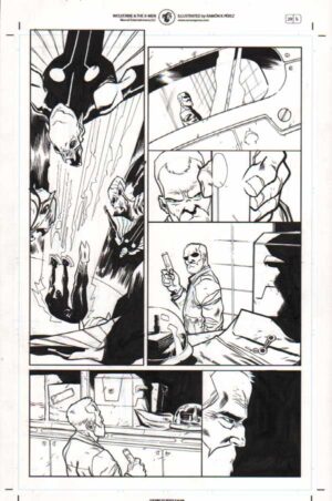 Wolverine & the Xmen #29 p.16 by Ramon Perez