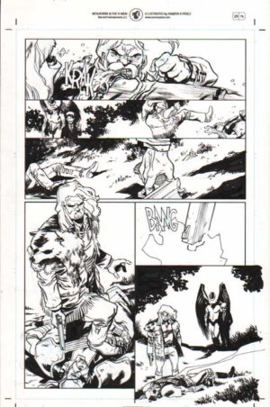 Wolverine & the Xmen #29 p.18 by Ramon Perez