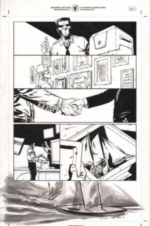 Wolverine & the Xmen #29 p.19 by Ramon Perez