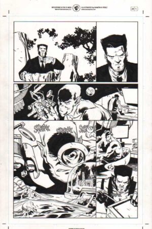 Wolverine & the Xmen #29 p.04 by Ramon Perez