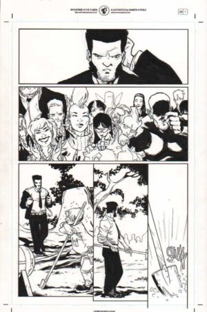 Wolverine & the Xmen #29 p.07 by Ramon Perez