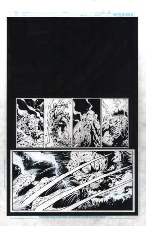 Wolverine: Revenge Red Band #1 Page 24 by Tim Townsend and Greg Capullo