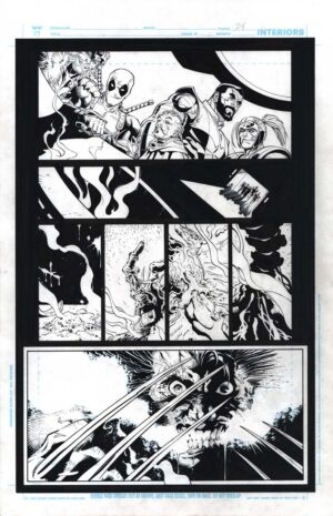 Wolverine: Revenge #1 Page 24 by Tim Townsend and Greg Capullo