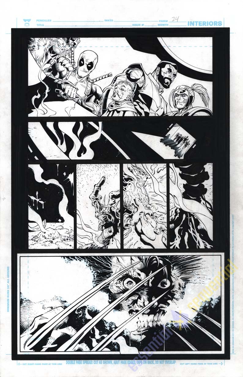 Wolverine: Revenge #1 Page 24 by Tim Townsend and Greg Capullo 1 Wolverine: Revenge #1 Page 24 by Tim Townsend and Greg Capullo