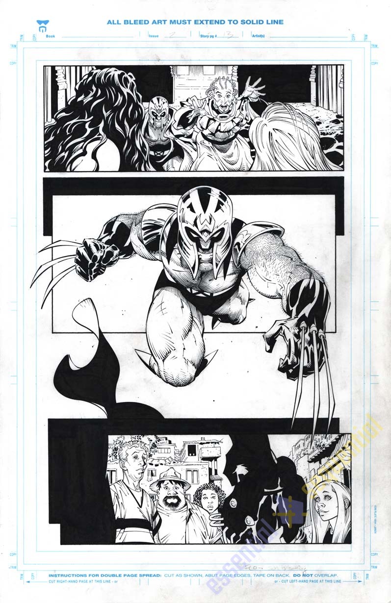 Wolverine: Revenge #2 Page 13 by Tim Townsend and Greg Capullo 1 Wolverine: Revenge #2 Page 13 by Tim Townsend and Greg Capullo