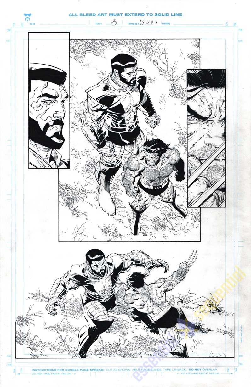 Wolverine: Revenge #3 Page 19 by Tim Townsend and Greg Capullo 1 Wolverine: Revenge #3 Page 19 by Tim Townsend and Greg Capullo