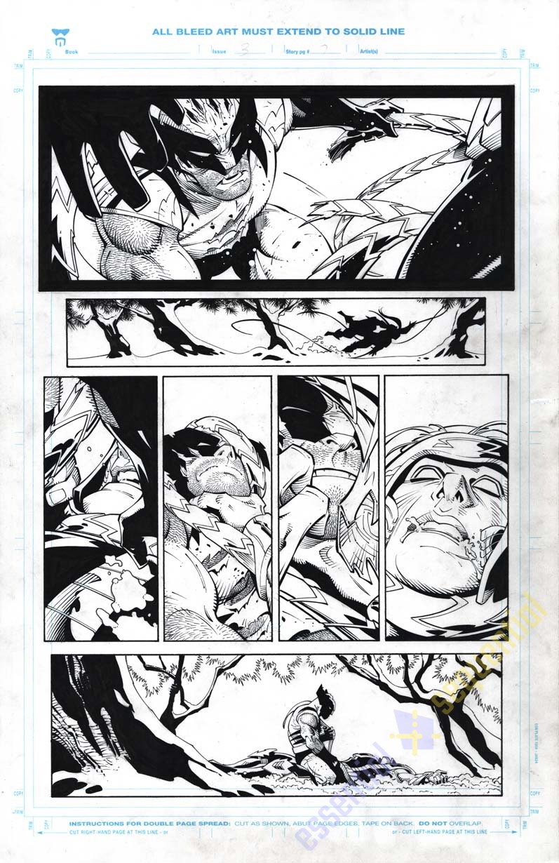 Wolverine: Revenge #3 Page 7 by Tim Townsend and Greg Capullo 1 Wolverine: Revenge #3 Page 7 by Tim Townsend and Greg Capullo