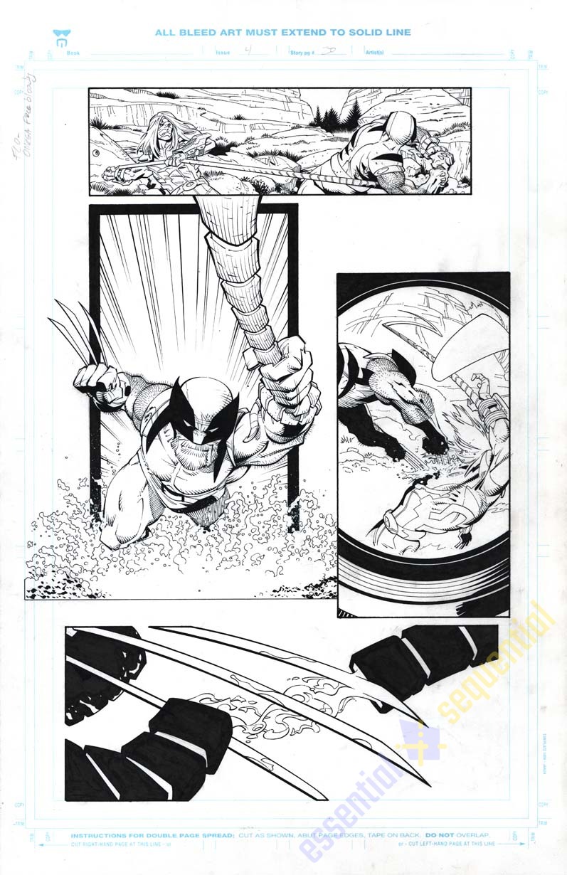 Wolverine: Revenge #4 Page 20 by Tim Townsend and Greg Capullo 1 Wolverine: Revenge #4 Page 20 by Tim Townsend and Greg Capullo