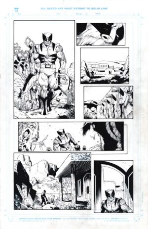 Wolverine: Revenge #4 Page 6 by Tim Townsend and Greg Capullo