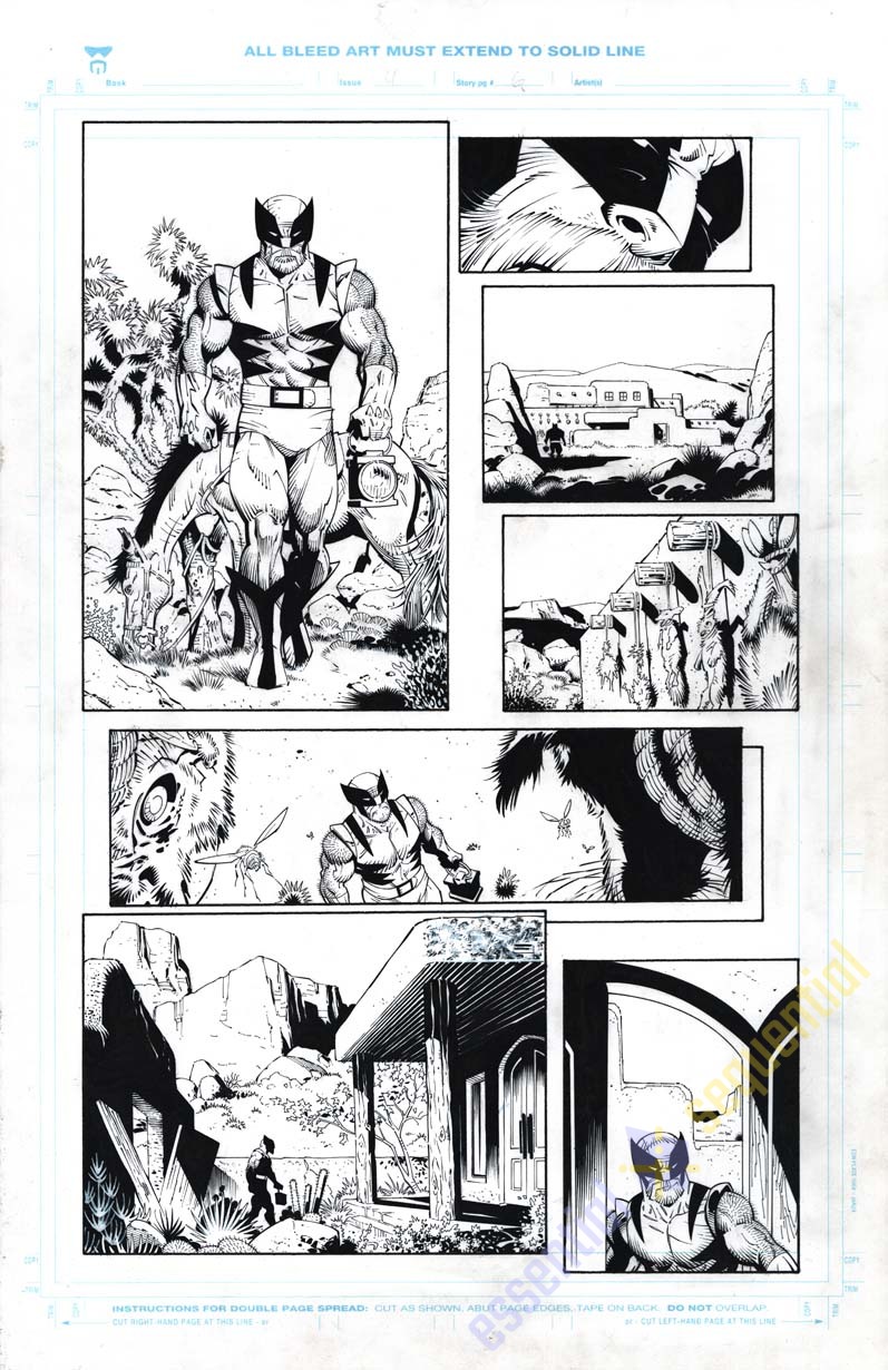 Wolverine: Revenge #4 Page 6 by Tim Townsend and Greg Capullo 1 Wolverine: Revenge #4 Page 6 by Tim Townsend and Greg Capullo