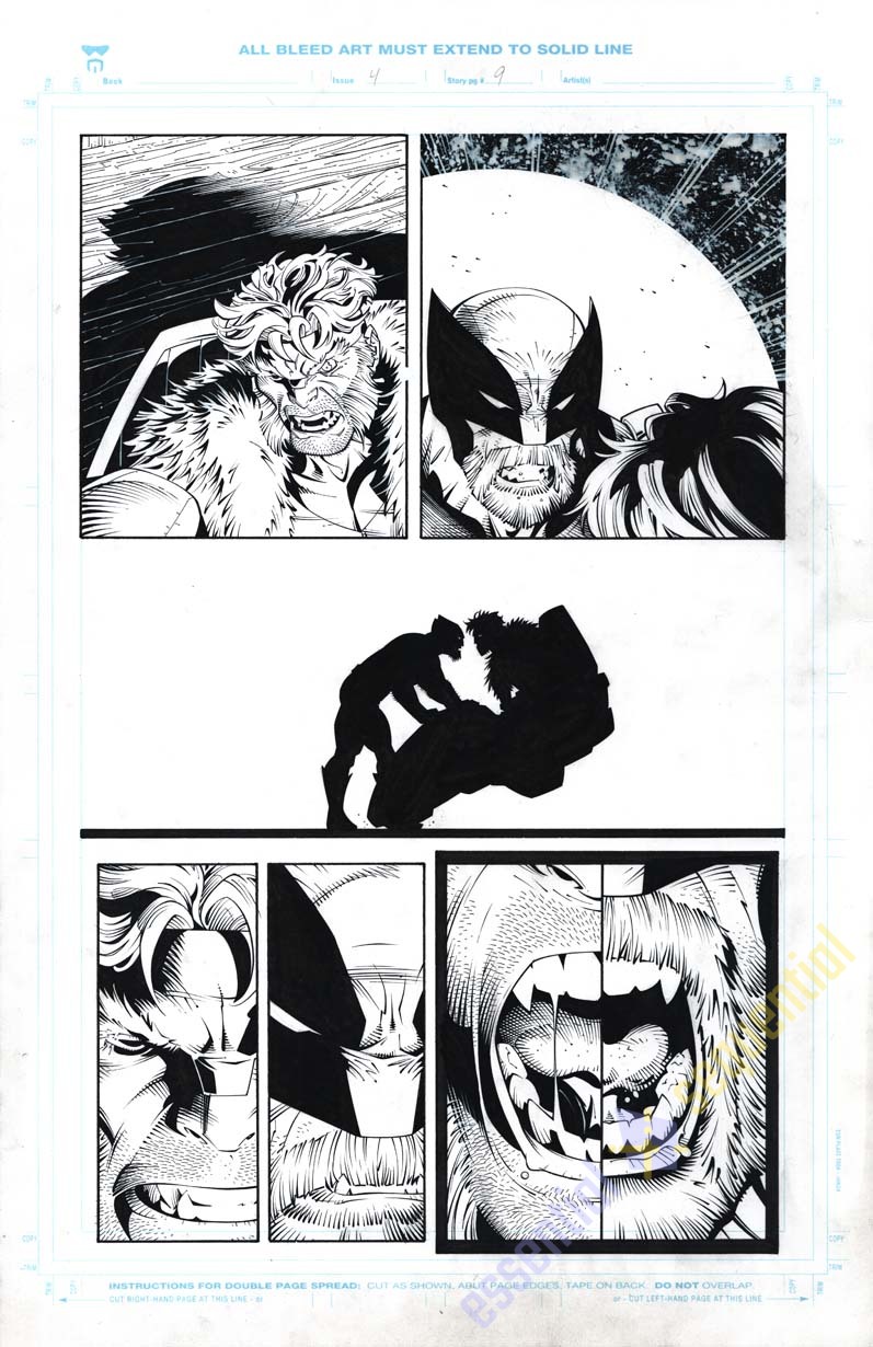 Wolverine: Revenge #4 Page 9 by Tim Townsend and Greg Capullo 1 Wolverine: Revenge #4 Page 9 by Tim Townsend and Greg Capullo