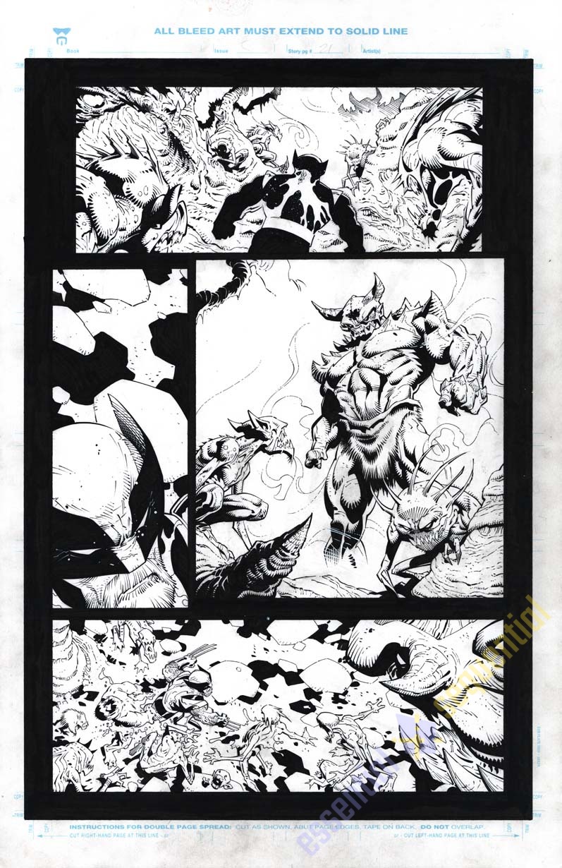 Wolverine: Revenge #5 Page 21 by Tim Townsend and Greg Capullo 1 Wolverine: Revenge #5 Page 21 by Tim Townsend and Greg Capullo