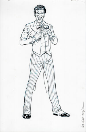 Joker Promotional Art by Jan Duursema and Wade von Grawbadger