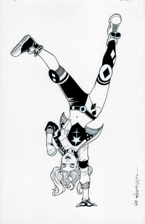 Harley Quinn Promotional Art by Jan Duursema & Wade von Grawbadger