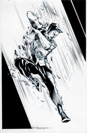 Shang Chi Promotional Art by Alexander Lozano and Wade von Grawbadger