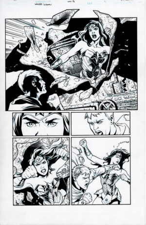WONDER WOMAN #787 Page 9 by Emanuela Lupacchino and Wade von Grawbadger