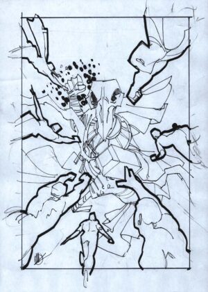 Avengers #37 Cover Prelim by Matteo Scalera