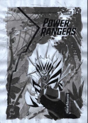 Power Rangers #10 Cover C Prelim by Matteo Scalera