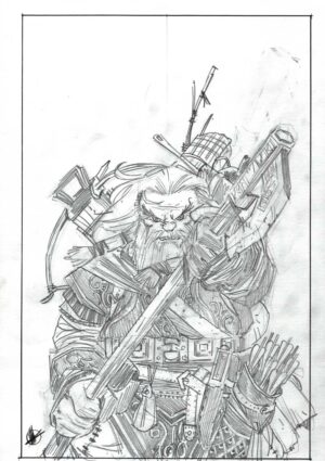 Pathfinder #4 Cover Prelim by Matteo Scalera