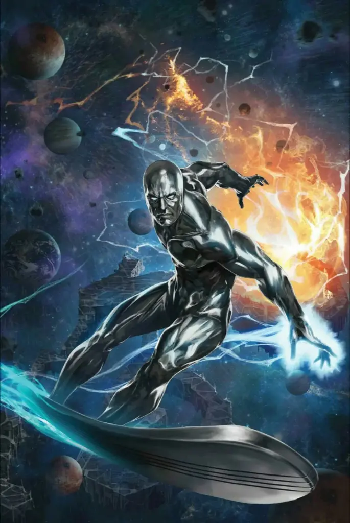 Silver Surfer The Best Defense Vol 1 1 Skan Variant Textless