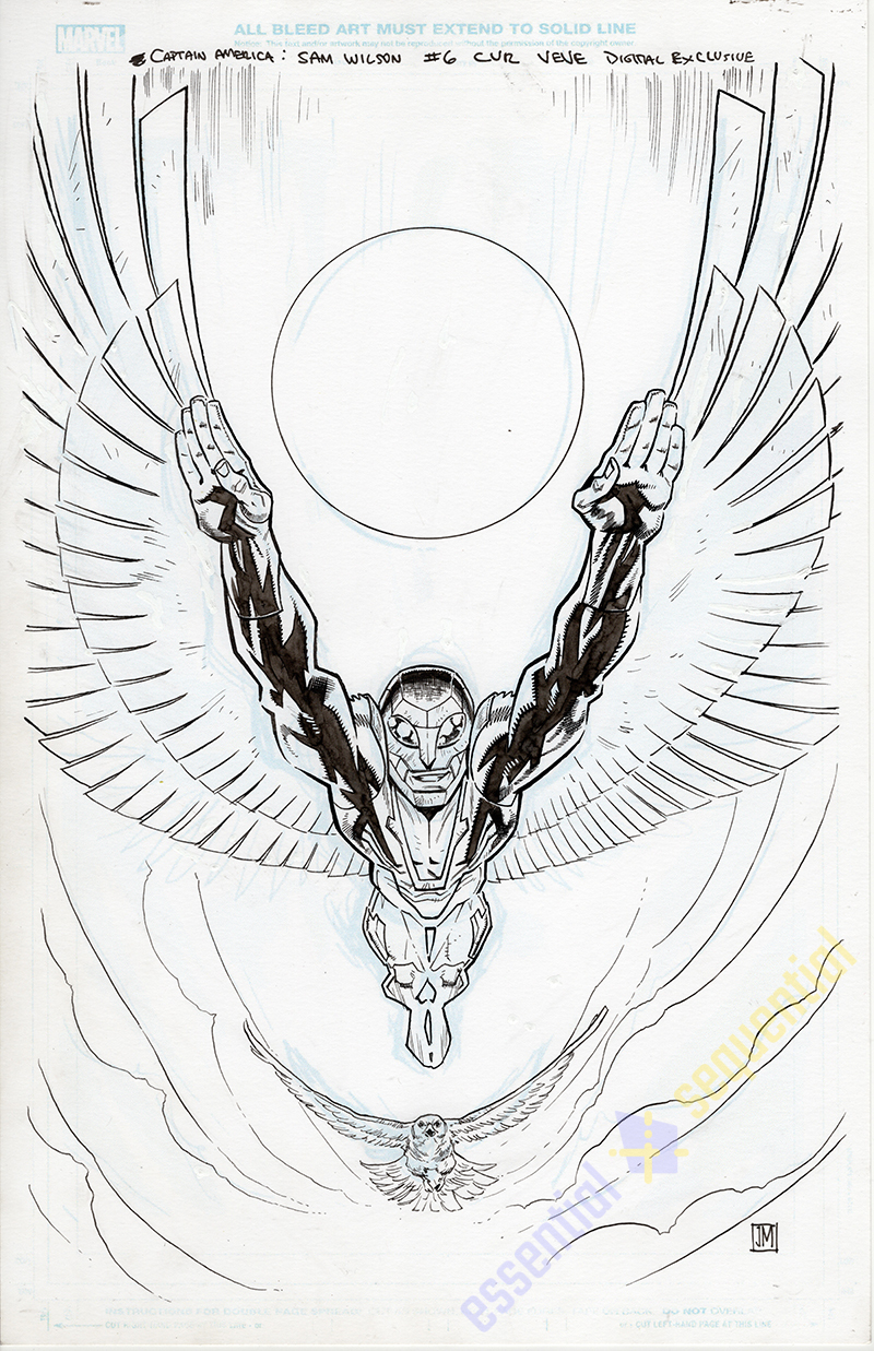 Captain America: Sam Wilson #6 Variant Cover by Justin Mason 1 Captain America: Sam Wilson #6 Variant Cover by Justin Mason