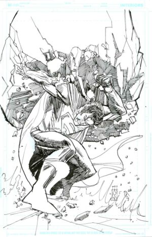 Superman Unlimited #6 Cover by Denys Cowan