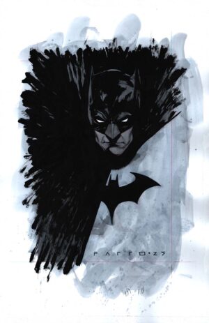 Batman Face by Viktor Farro