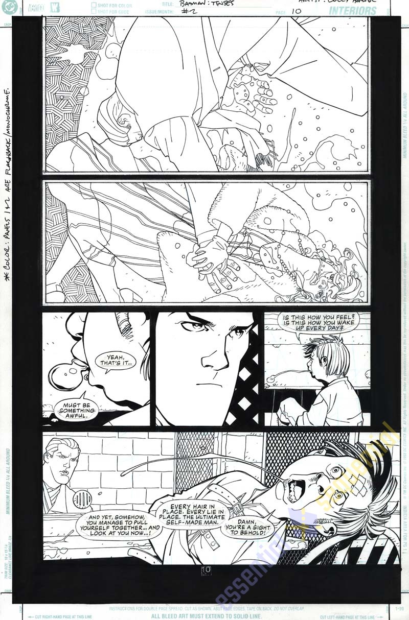 Batman: Tenses #2 Page 10 by Cully Hamner 1 Batman: Tenses #2 Page 10 by Cully Hamner