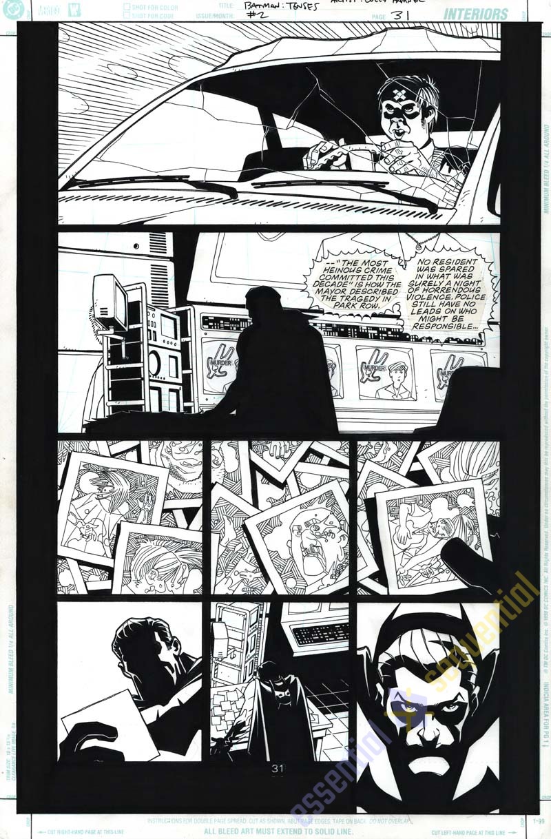 Batman: Tenses #2 Page 31 by Cully Hamner 1 Batman: Tenses #2 Page 31 by Cully Hamner