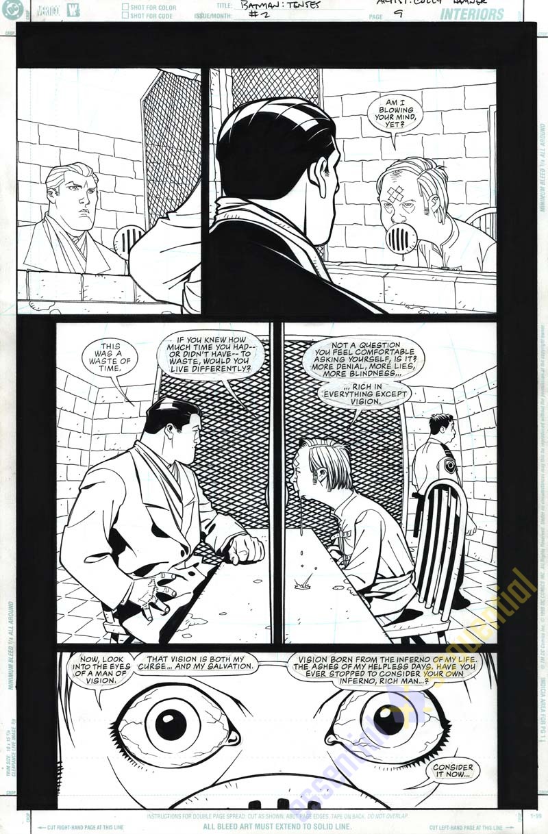 Batman: Tenses #2 Page 9 by Cully Hamner 1 Batman: Tenses #2 Page 9 by Cully Hamner