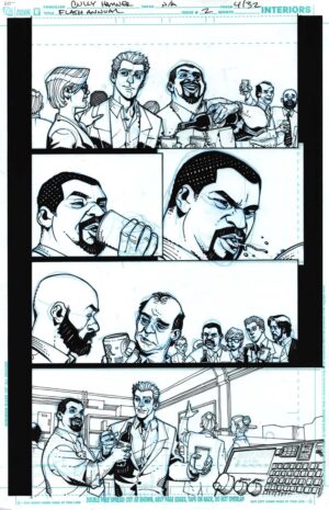 Flash Annual #2 Page 4 by Cully Hamner