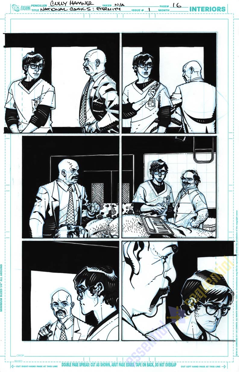 National Comics: Eternity #1 Page 16 by Cully Hamner 1 National Comics: Eternity #1 Page 16 by Cully Hamner