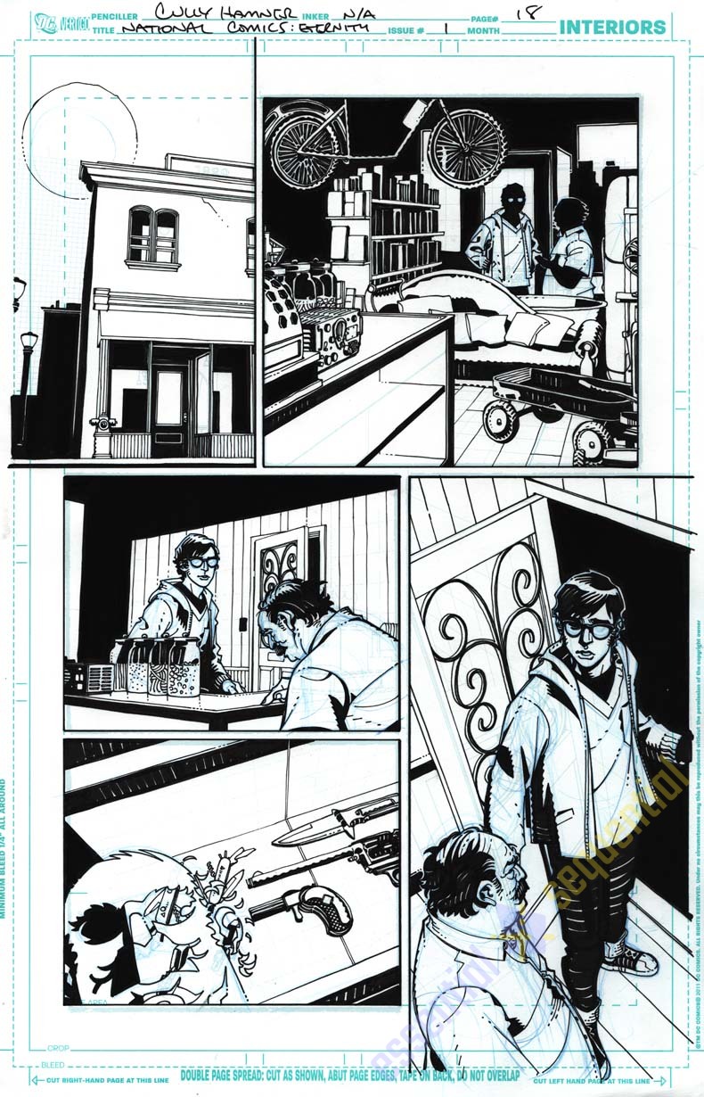 National Comics: Eternity #1 Page 18 by Cully Hamner 1 National Comics: Eternity #1 Page 18 by Cully Hamner