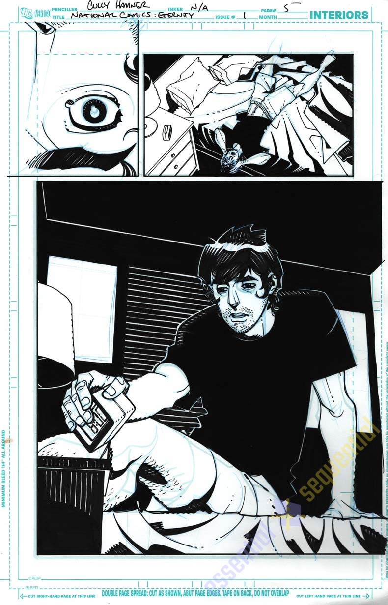 National Comics: Eternity #1 Page 5 by Cully Hamner 1 National Comics: Eternity #1 Page 5 by Cully Hamner