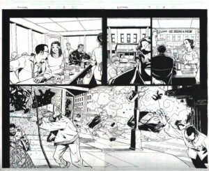 Punisher #7 Page 2 and 3 by Cully Hamner