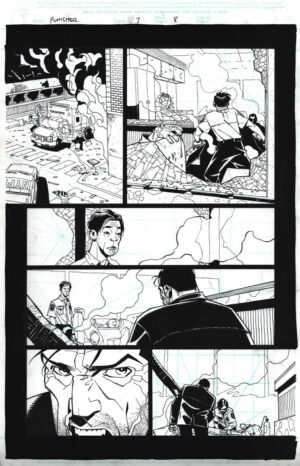 Punisher #7 Page 8 Unpublished by Cully Hamner
