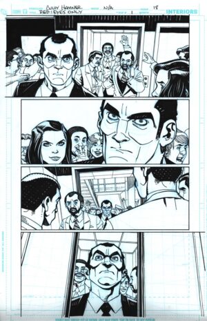 RED: Eyes Only #1 Page 18 by Cully Hamner