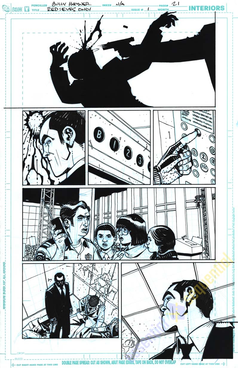 RED: Eyes Only #1 Page 21 by Cully Hamner 1 RED: Eyes Only #1 Page 21 by Cully Hamner
