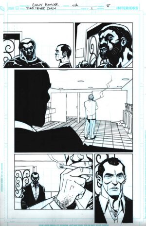 RED: Eyes Only #1 Page 8 by Cully Hamner