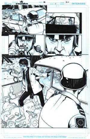 The Question Unblessed (Unreleased) #1 Page 20 by Cully Hamner