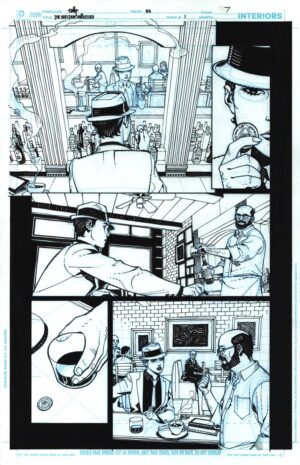 The Question Unblessed (Unreleased) #1 Page 7 by Cully Hamner