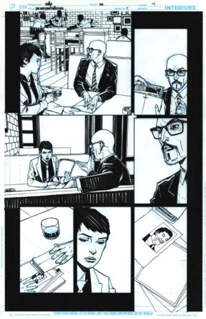 The Question Unblessed (Unreleased) #1 Page 9 by Cully Hamner