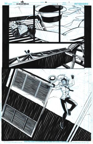 The Question Unblessed (Unreleased) #2 Page 1 by Cully Hamner