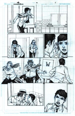 The Question Unblessed (Unreleased) #2 Page 8 by Cully Hamner