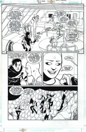 The Titans #14 Page 11 by Cully Hamner